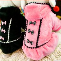 Cute Pet Dog Clothes Cute Fashion Red Black Color Dog Dress Small Dog Clothes Puppy Dot Skirts Clothes 2022 Dresses