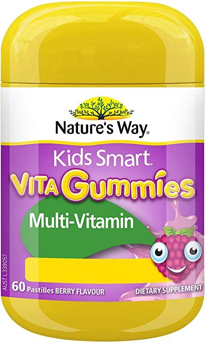 nature-s-way-kids-smart-vita-gummies-multi-vitamin-amp-vegies-เยลลี่-ผสมวิตามินรวม-ผสมผักและผลไม้-รสองุ่น-จากออสเตรเลีย