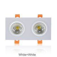 【☊HOT☊】 li62292595258181 ไฟสปอร์ตไลท์เพดาน Led แบบคู่ที่ทันสมัย3W 5W 6W 7W 10W 14W 20W Led Ac80-240v ตกแต่ง (3W เดี่ยวสีวอร์มไวท์)