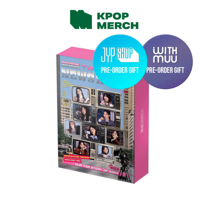 [+ JYP/ Withmuu] TWICE - 2024 SEASONS GREETINGS [ TWICE NEWS ROOM