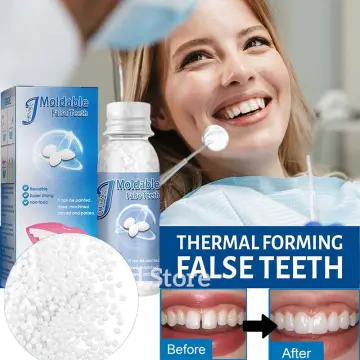 Temporary Tooth Repair Kit Teeth And Gaps FalseTeeth Solid Glue Denture  Adhesive 50g 
