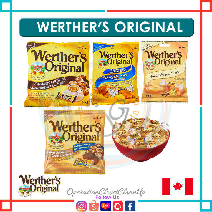 🇨🇦 Werther's Original Caramel Coffee Hard Candy Lazada PH