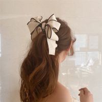 【CW】 Bow Banana Clip Hairpins Barrette Hairpin Hair Accessories Fashion Claw