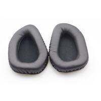 ♚❁ High Quality Replacement Ear Pads For Mad Catz F.R.E.Q.TE 7.1 Repair Parts Headset Earmuffs Soft Protein Leather Ear Cushion Ew