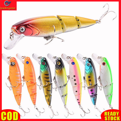 LeadingStar RC Authentic 8 Colors Fishing Lures For Bass Trout Multi Jointed Swim Baits Lifelike Fishing Lures Slow Sinking Bionic Lures 11cm/15g