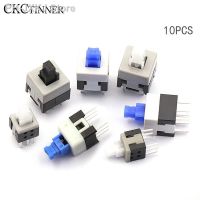 10PCS/LOT 5.8x5.8 7x7 8x8 8.5x8.5mm Self Locking Push Tactile Power Micro Switch Kit 6 Pin Button Switches