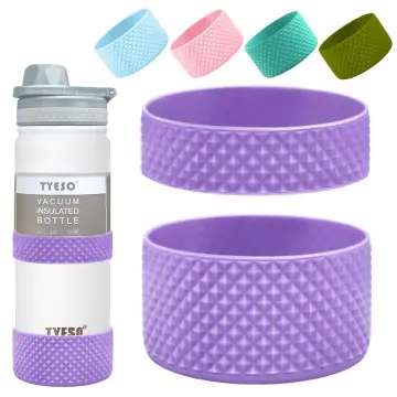 Tyeso Tumbler Accessories Tyeso Silicone Boot for Tyeso Tumbler 530ml/750ml  Protective Silicone Boot for Tyeso Tumbler Anti-Slip Bottom Sleeve Cover  for Water Bottle Compatible with Hydro Flask, Simple Modern and Aquaflask  Bottles