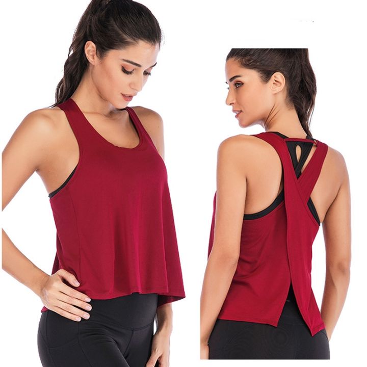 seamless-shirts-both-wear-crop-top-workout-sleeveless-backless-gym-athletic