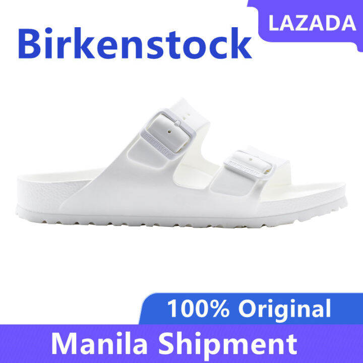 foam birkenstocks white