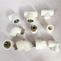 PPR Water Pipe Fitting Elbow Type 20/25mm PP-R Pipe Joint Water Supply 1/2 3/4 Plastic Pipe Fitting Connector Pipe Fittings Accessories