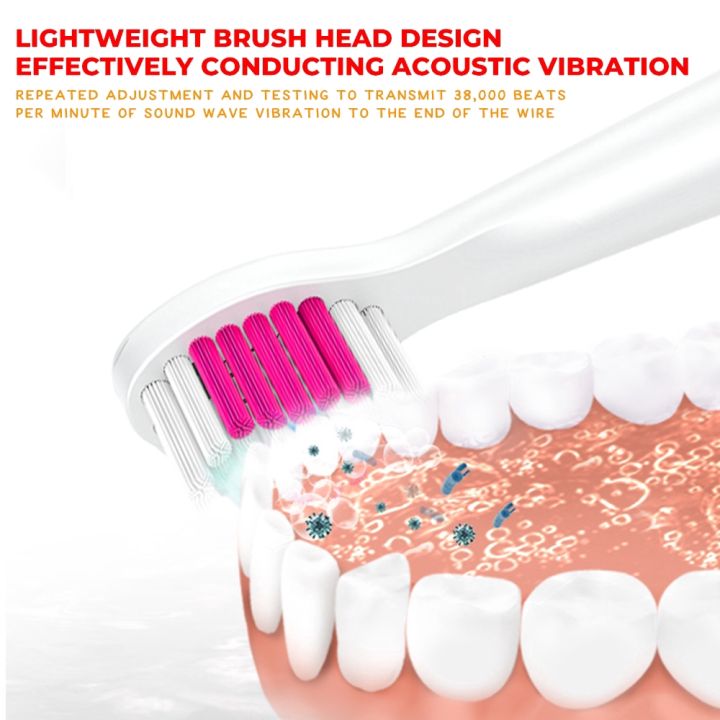 แปรงสีฟันไฟฟ้าอัลตราโซนิกชาร์จ-usb-มีห้าโหมด-usb-chargingelectric-toothbrush
