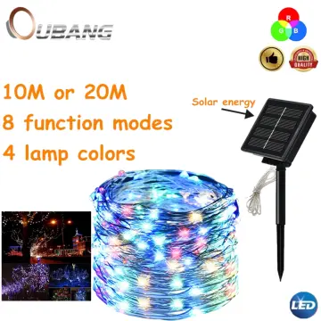 20 LED Cotton Balls String Lights Battery or USB Powered Fairy