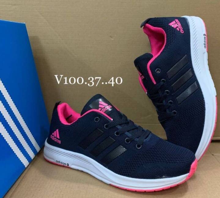 รองเท้าผ้าใบaddidas-รองเท้าวิ่งสำหรับผู้ชาย-และผู้หญิงก็ใส่ได้-รุ่นขายดี-ใส่สบายกระชับเท้า