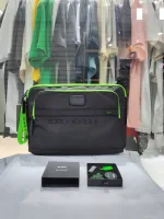 TUMI798702 RAZER ธุรกิจแฟชั่นผู้ชายแบรนด์ร่วมของ Razer 15 กระเป๋าคลัทช์นิ้วกระเป๋าเอกสารซับคอมพิวเตอร์