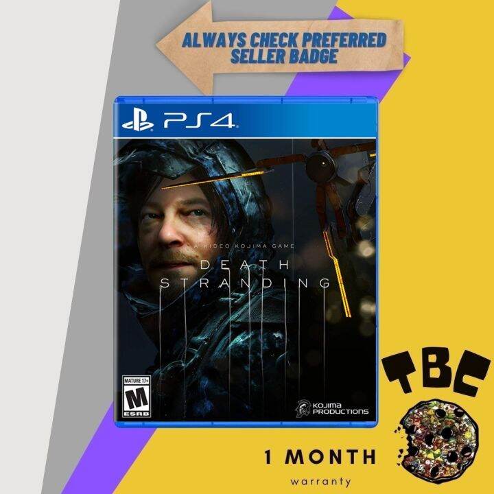 Death Stranding PlayStation 4 [R3][Steel Case][PRELOVED] Lazada PH