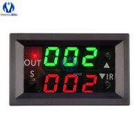 T2401-O Dual แสดงผล โมดูลรีเลย์เวลา DC 12V Mini LED Digital Timer Relay Timing Delay Cycle Control Switch-yrumrudang