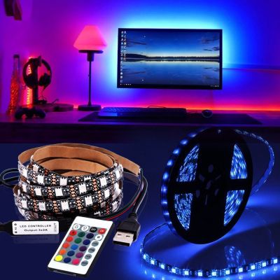 ☼✷ LED Strip Light 5V USB SMD5050 LED TV Background Lighting LED Strip 1M 2M 3M 4M 5M DIY 2835 LED Flexible Cabinet Home Decoration lamp