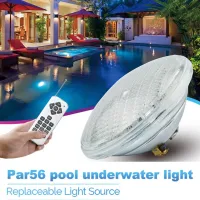 ℗∈✇ Par 56 Underwater Light LED Swimming Pool Lamps IP68 AC12V LED RGB Lights Color Changeable Waterproof Light Replace Halogen Lamp