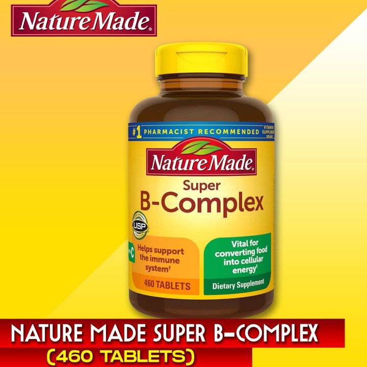 Nature Made Super B-Complex 460 Tablets | Lazada PH