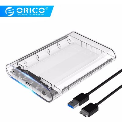 ORICO External 3.5 HDD Case USB3.0 to SATA Hard Drive Disk Enclosure for 2.5/3.5inch HDD SSD Box HD Adapter Support UASP