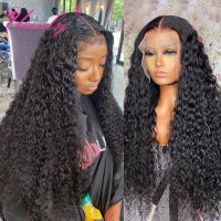 Ueenly Deep Wave Frontal Wigs 13x4 13x6 HD โปร่งใส Deep Curly ลูกไม้ด้านหน้าวิกผมมนุษย์สำหรับผู้หญิงบราซิลปิดวิกผม-Kuosie