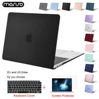 เคส63แล็ปท็อปเนื้อด้านสำหรับ2023 Macbook Air Pro 13 14 M2 A2681 A2779 A2338 M1 A2337 Pro 16นิ้วกรอบบรรจุโน้ตบุ๊ก A2780