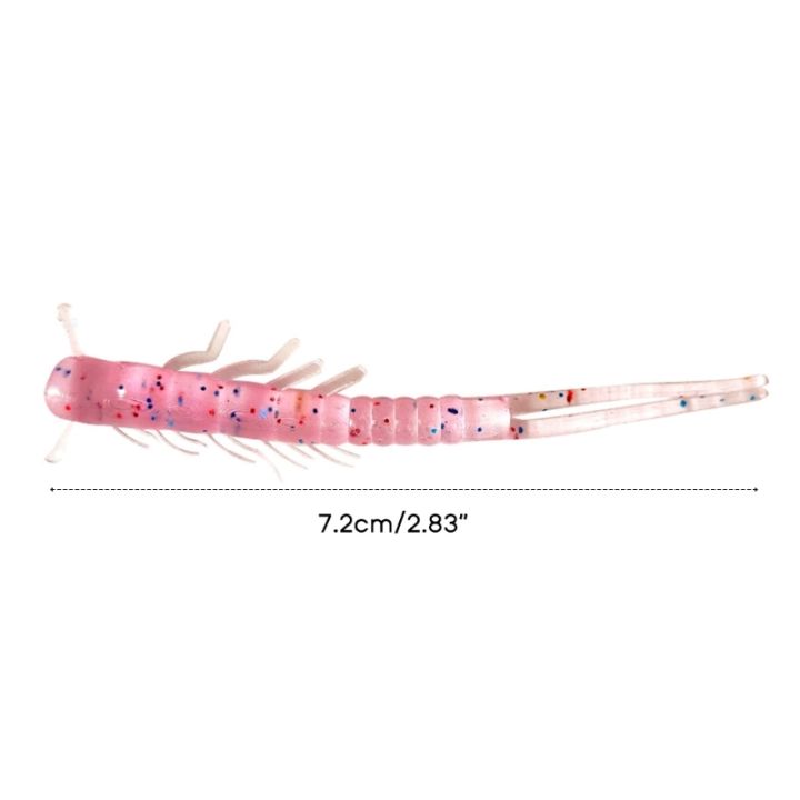 10x-ชุดตกปลา-polypoda-7-2ซม-เหยื่อตกปลาอุปกรณ์ตกปลาเหยื่อตกปลาในทางปฏิบัติเหยื่อตกปลาปลอม