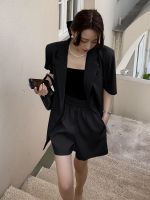 【Ready】? Coat Pants Summer new short-sleeved suit suit female casual suit female small suit