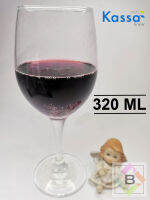 แก้ว แก้วไวน์ Wine Glasses มาตรฐาน​ ขนาด​ 11​0 ออนซ์​/320​ มิลลิลิตร​ แบบใส