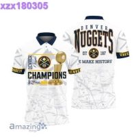 Denver Nuggets 2023  Finals Champions Bring It In Navy POLO