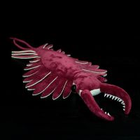 53Cm Cute Anomalocaris Plush Toy Simulation Shovel-Shaped Shrimp Original Paleontology Series Sea Creatures Model Doll Kids Gift