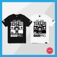 2023 newJust say bad ® เสื้อยืดลาย แนวสตรีท รุ่น Tux ดำ ขาว ( ลิขสิทธิ์แท้ ) แขนสั้น เสื้อยืดชาย หญิง M L XL 2XL TS