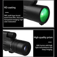 (100 ดีมาก) Borwolf 10-30X42 Monocular HD Light Night Vision Bak4 Prisกล้องทรรศน์พร้อมคลิปศัพท์ขาตั้งกล้องกล้องส่องทางไกลกันน้ำสำหรับล่าสัตว์