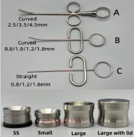 ทันตกรรม MTA Plugger ซีเมนต์ Refill Root C ฝังกระดูกผสมผงถ้วยชาม Graft เข็มฉีดยาเครื่องมือสแตนเลส Autoclavable