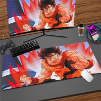 แผ่นรองเมาส์ขนาดใหญ่พิเศษ แผ่นรองเมาส์คอมพิวเตอร์ป้องกันการลื่นไถล DBZ Dragonball Z Xxl Keypad แผ่นรองเมาส์หนากันน้ำ