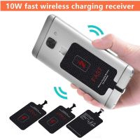 10W Qi Wireless Charging Receiver for Samsung Huawei Xiaomi  Iphone5-7 Universal Micro USB Type C Fast Wireless Charger Adapter