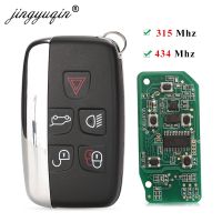 Jingbuluin 315MHz434MHz รีโมทคอนลรถ keyless สำหรับ Jaguar XE XF XK XJ F-Type สำหรับ Range Rover Discovery 4 Sport Evoque Key FOB