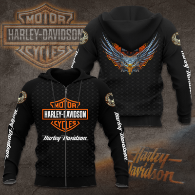 ✌ hnf531 Motorcycles Harley-Davidson 3D Hoodie Moto Dirt Bike Harley Unisex Hoodie Motobike Men Women Hoodies XXS to 6XL Oversize 16