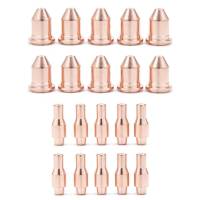 【YY】10 Electrode 10 Nozzle Tip Fit IPT-45 IPT45 IPT 45 TI-PC45 Plasma Torch Part