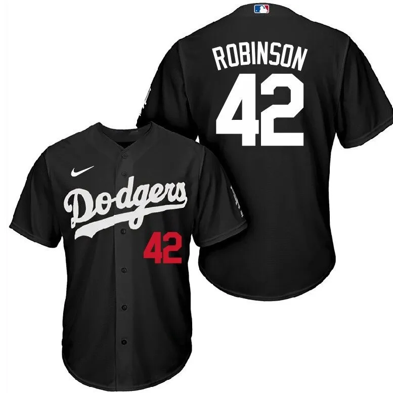 brooklyn baseball jersey black