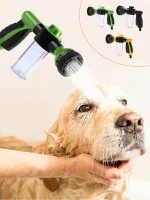 High-pressure Sprayer Nozzle Hose dog shower Gun Adjustable Foam Gun Jet Dispenser Garden Watering Horse Dog Animal Washing Tool