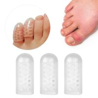 ☎ 10PCS Toe Protector Silicone Soft Breathable Bunion Care Foot Corns Toe Protection Anti-abrasion Pain Relief Toe Cap