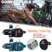 ┇▲ Outdoor Running Waist Bag Nylon Anti-Theft Waterproof Men Women Sports Bag Cycling Running Gym Belt Pack Bag Hidden Pouch