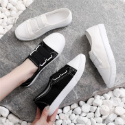 Giày nữ, giày lười nữ vải quai chun êm nhẹ, slip on nữ, giay luoi nu SC24