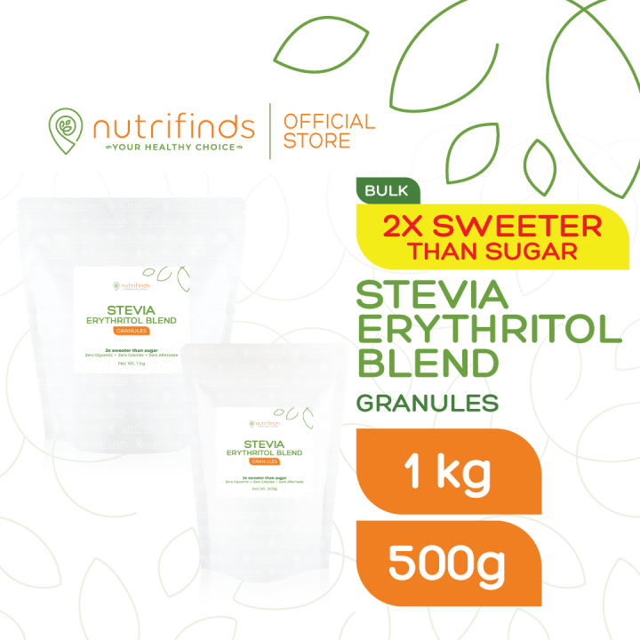 Nutrifinds® Stevia Erythritol Blend (Granules) Lazada PH