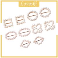 ( Lovoski ) หัวเข็มขัดประดับมุก 10 ชิ้น