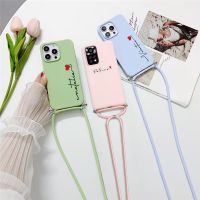 เคสสายสายคล้องซิลิโคนออกแบบได้ตามต้องการสำหรับ Samsung Galaxy,เคส A12 A22 A32 A52 S23 S22 S20มี A50เป็นพิเศษ A70 A51 A71แวววาว