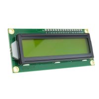 【❂Hot On Sale❂】 shao26925925885 สีฟ้า/สีเหลือง Lcd 1602 Iic/I2c/Twi 1602 Serial Backlight Lcd1602โมดูลจอ Lcd Dc 5V สำหรับ Arduino