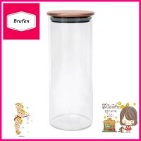 ขวดโหลแก้วฝาดึง KECH SS SLIM L 0.9 ลิตร สีใสGLASS CANISTER WITH PULL LID KECH SS SLIM L 0.9 CLEAR **จัดส่งด่วนทั่วประเทศ**