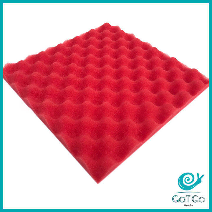 gotgo-แผ่นดูดซับเสียง-ดูดซับเสียงที่มีประสิทธิภาพ-กลิ่นไม่ฉุนไม่มีฟอร์มาลดีไฮด์-แผ่นซับเสียง-ฟองน้ำซับเสียง-ผ้าฝ้ายดูดซับเสียงฟองน้ำซ